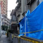 武蔵小山の放火現場